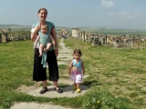 On the main road of Volubilis