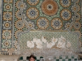 Diana in a tiled fountain
