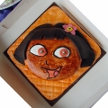 The cafe\'s Dora cake